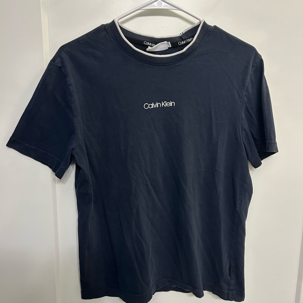 Calvin Klein Small Graphic Navy T-Shirt